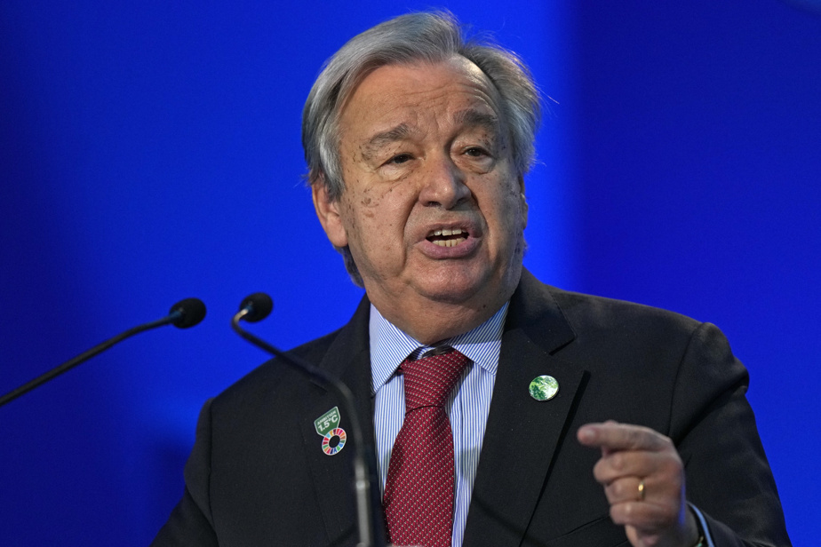 COP26 |  Promises to be a “ring holo” without abandoning fossil fuels, the UN chief said