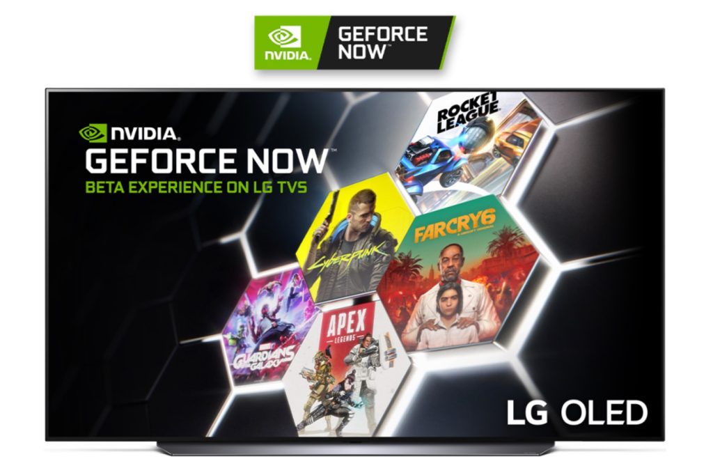 GeForce NOW is coming to LG TVs