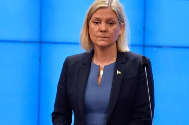 Sweden: Anderson was re-elected prime minister five days after a parliamentary failure