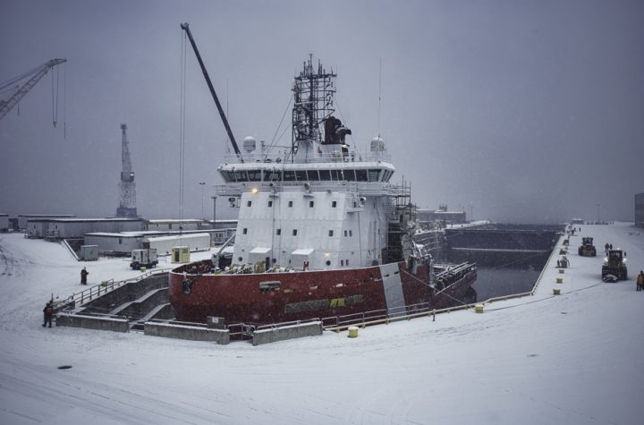 Chantier Davy arrives in Montreal