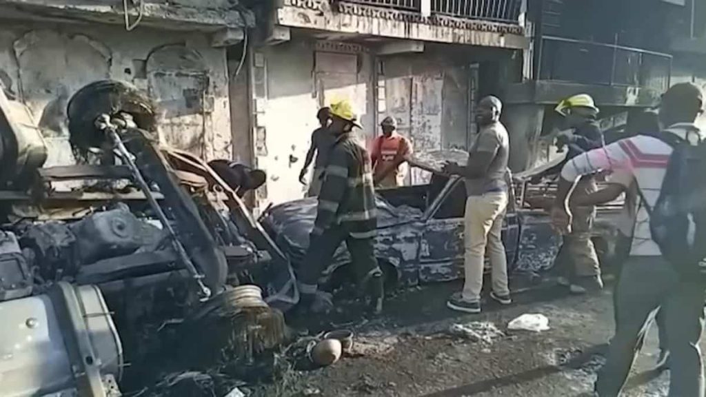 At least 60 people have been killed in a tanker explosion in Haiti