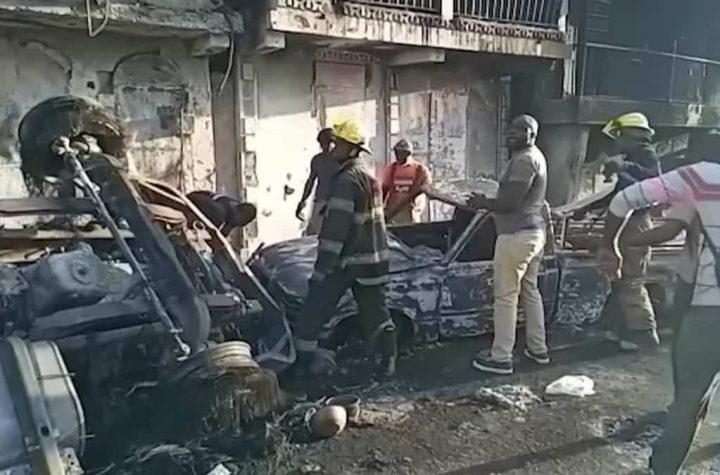 At least 60 people have been killed in a tanker explosion in Haiti