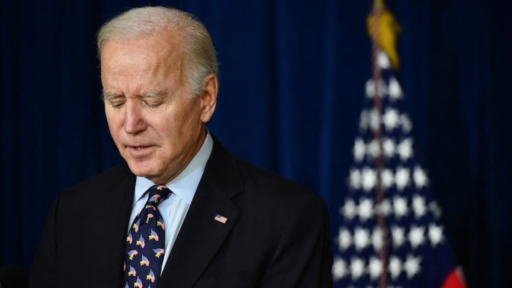 Biden lamented that he was "one of the worst tornado series' in US history