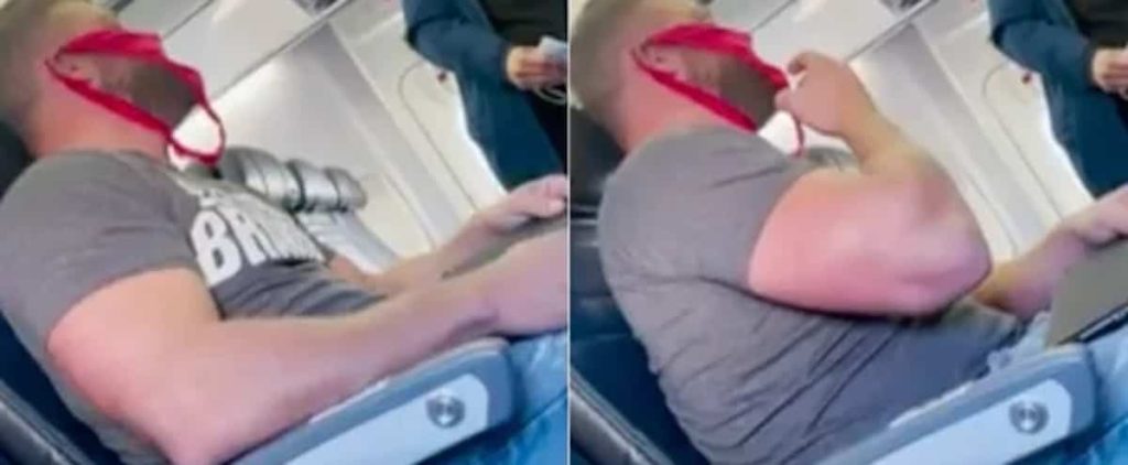 FLORIDA: A man has been ejected from a plane for wearing a mask