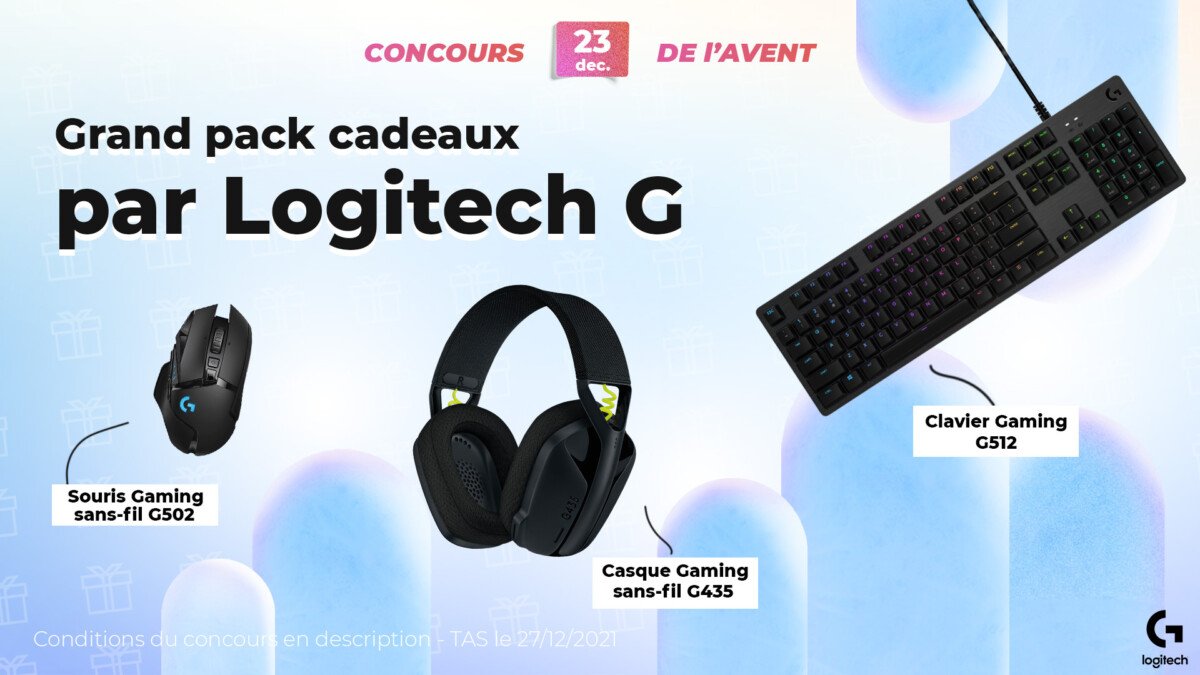 #FrandroidOffreMe is the complete Logitech pack for gaming