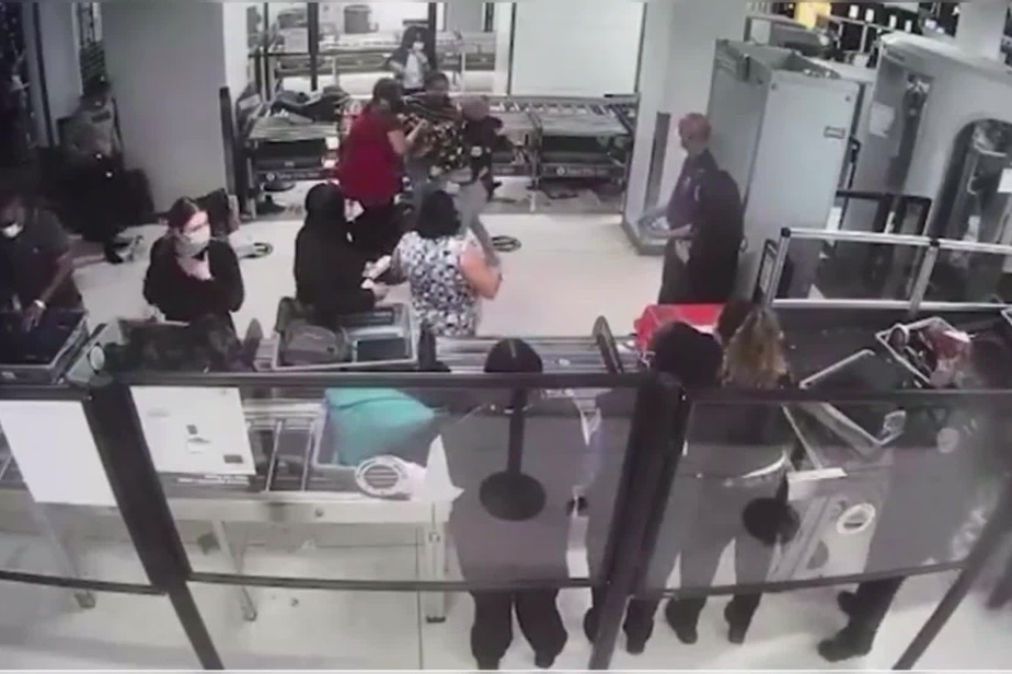 New Jersey |  Airport security officer rescues O sin