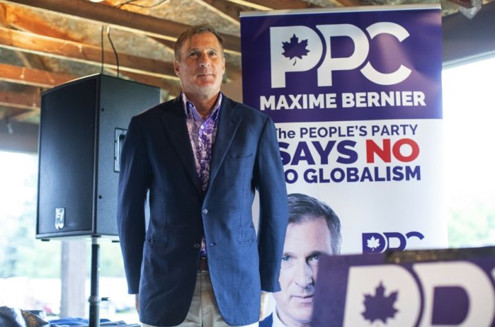 People's Party of Canada |  Members support Maxim Bernier