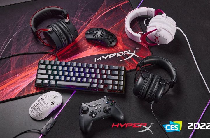 CES 2022 - HyperX Announces Lots of Battery Life Gaming Headset and Various Accessories