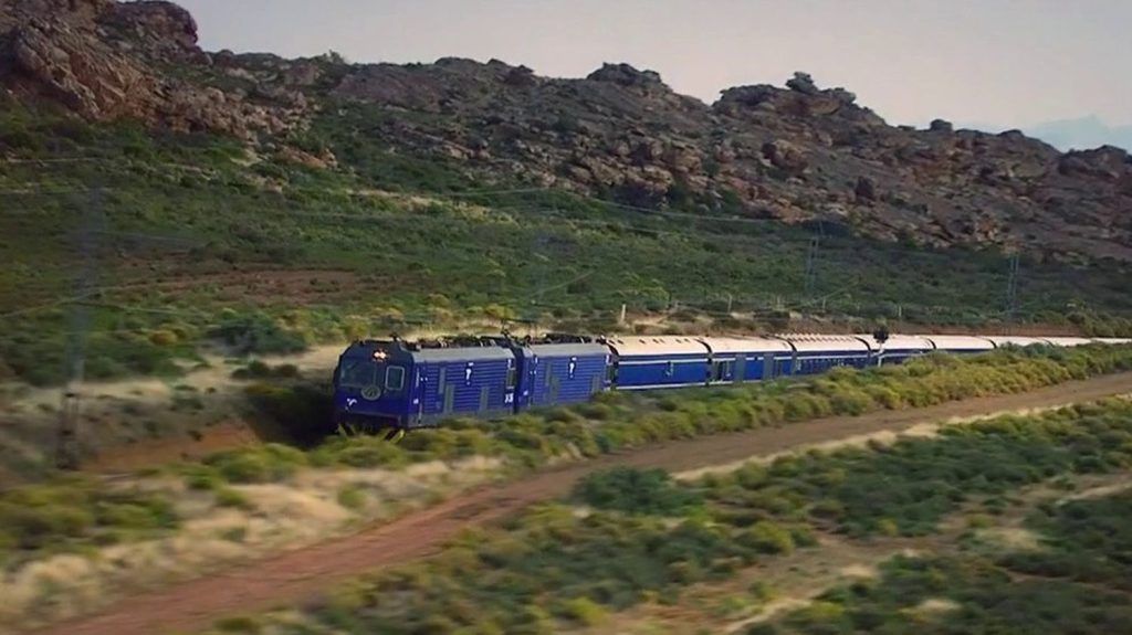 The legendary Blue Train is back in service