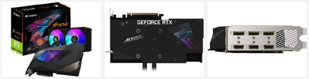 AORUS GeForce RTX 3080 Extreme Waterforce WB 12G