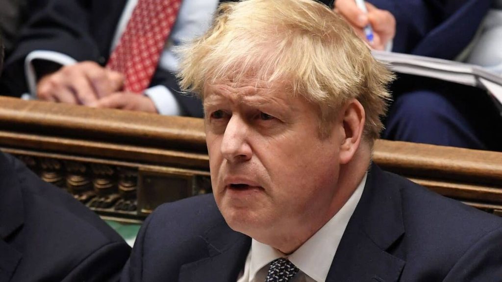 Trapped in "Partygate" Boris Johnson is fighting for his political survival