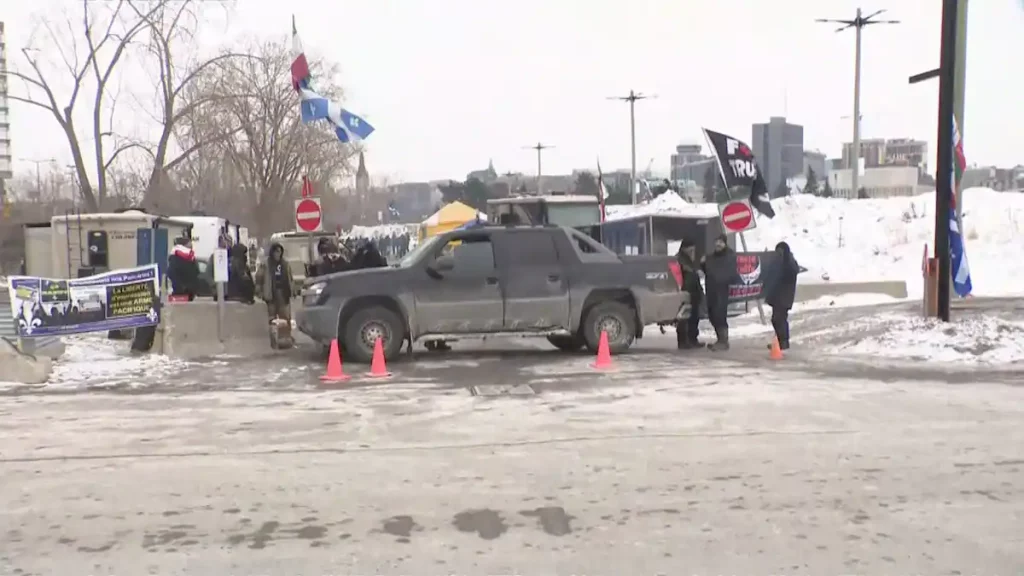 An injunction was requested to drive out protesters in Gatineau