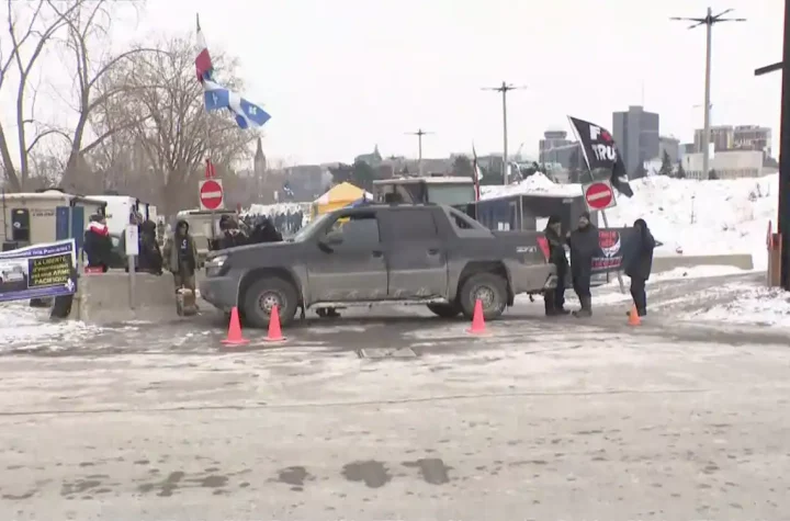 An injunction was requested to drive out protesters in Gatineau