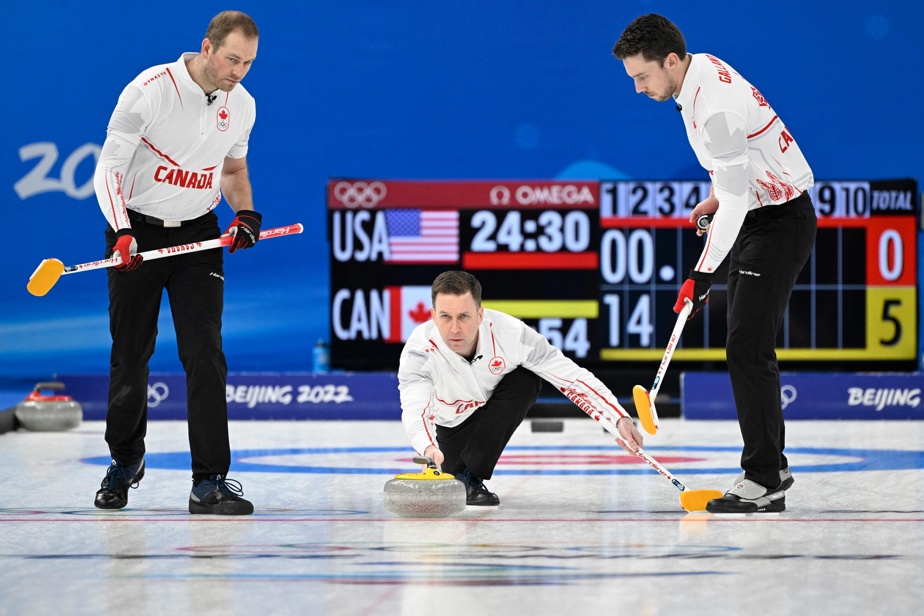 Curling |  Victory for Brad Gush, defeat for Jennifer Jones