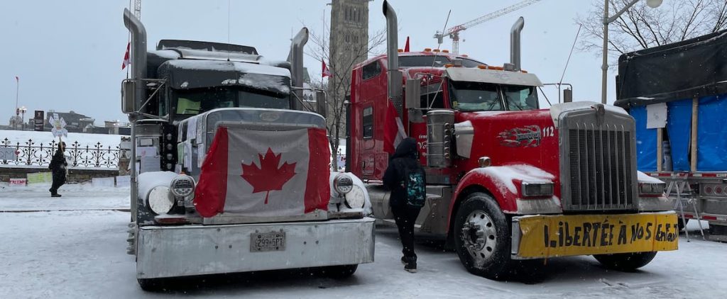 "Freedom Convoy": A day like anything else despite the decree in Ottawa