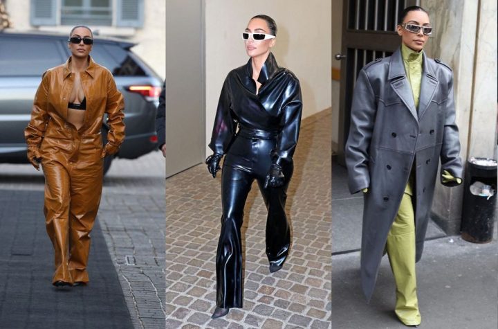 Kim Kardashian imposed her style in Milan