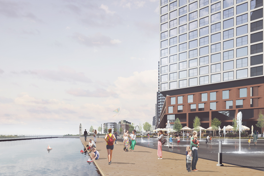 The project aims to restore access to the waterfront for Montreallers. 