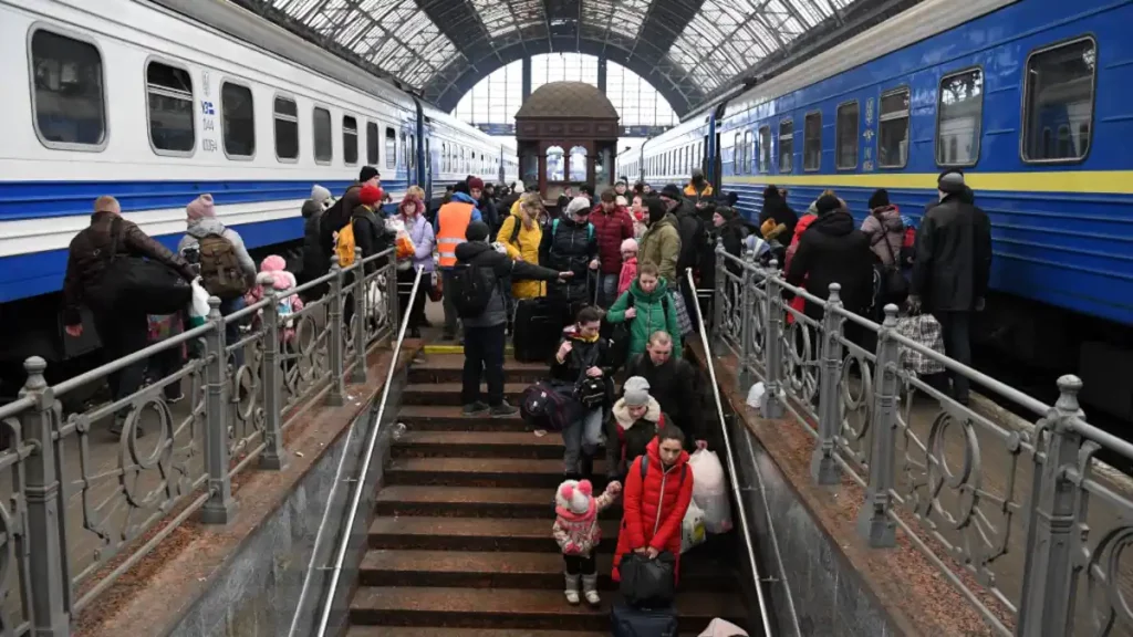 The 11-year-old Ukrainian refugee arrived in Slovakia alone