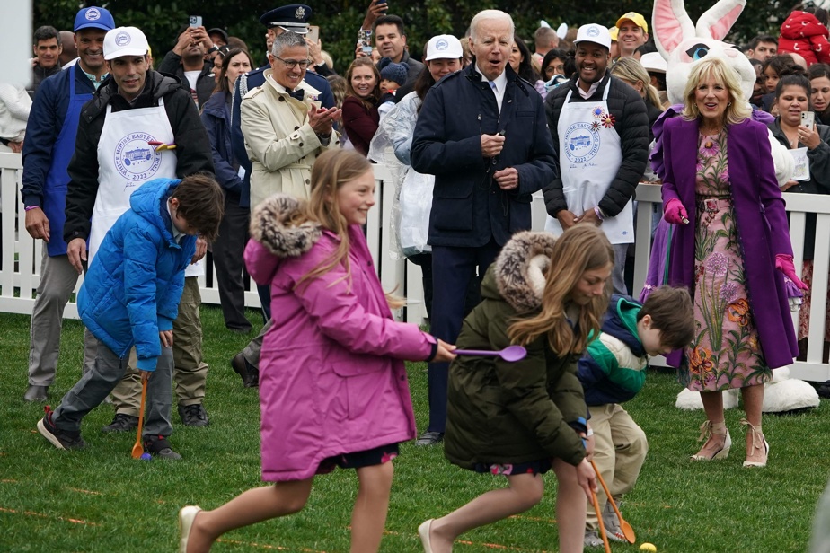 The hunt for Easter eggs returns to the White House