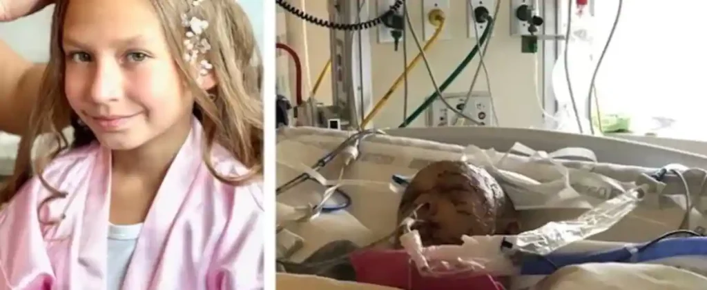 A 9-year-old American girl survives a very rare mountain lion attack