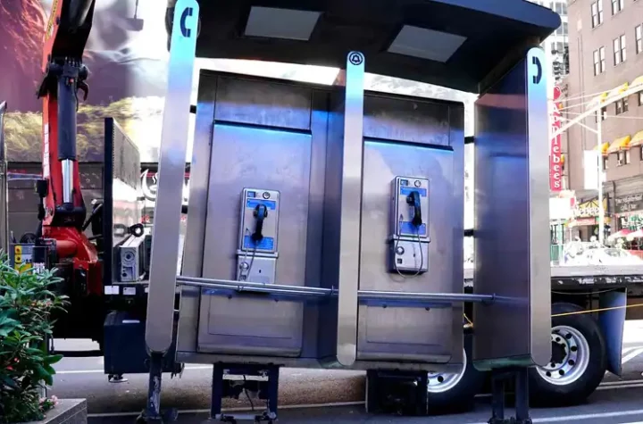 At the end of the era, New York disconnected its last telephone kiosk