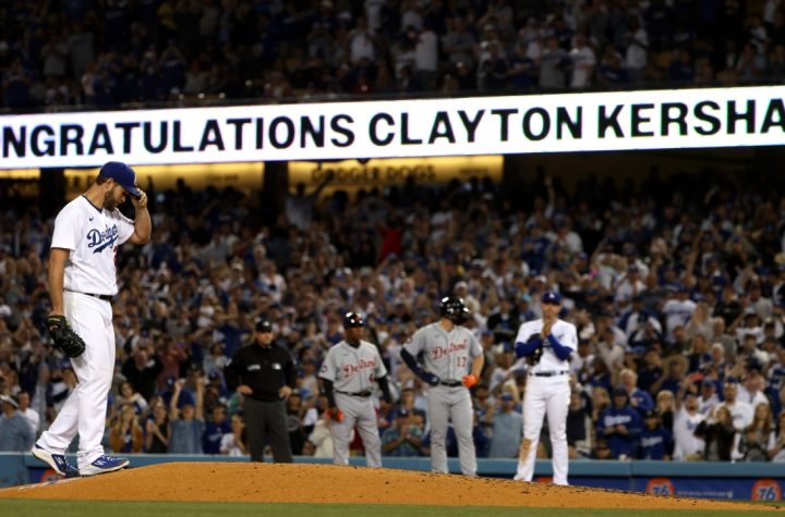 MLB - Baseball: Clayton Kershaw breaks prestigious Dodgers record ...