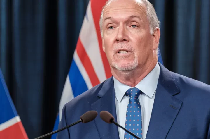 British Columbia: Premier John Horgan resigns