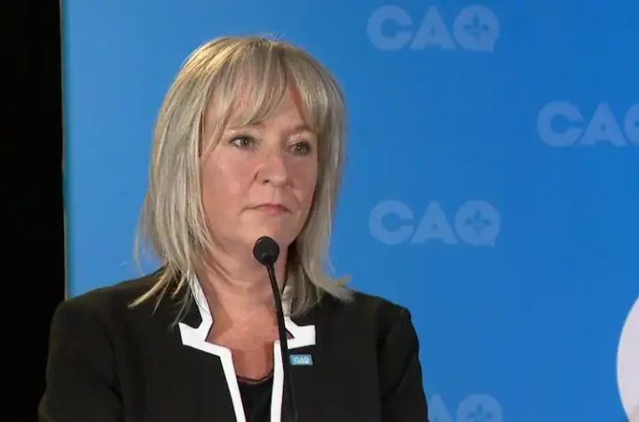 Caroline Saint-Hilary is the official candidate for the CAQ in Sherbrook