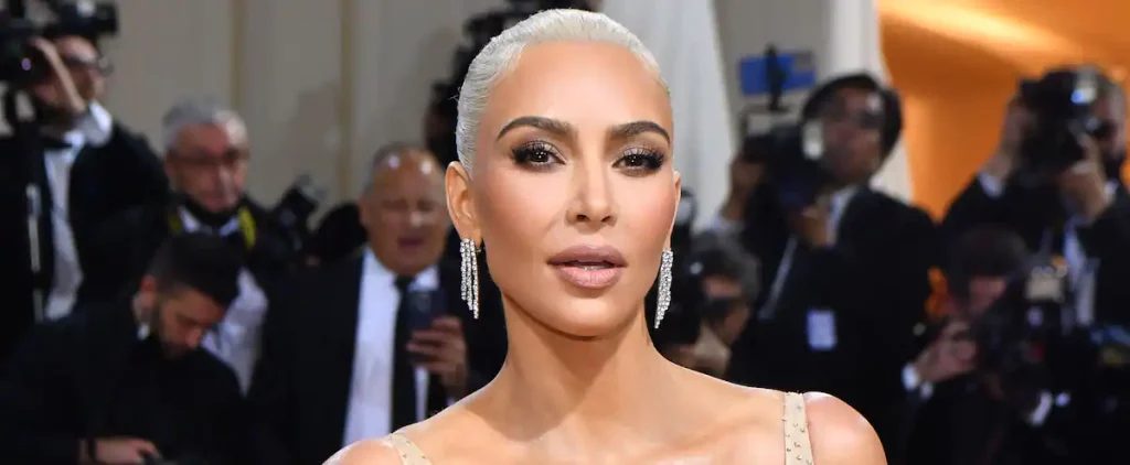 Kim Kardashian has accused Marilyn Monroe of spoiling clothes at the Met Gala