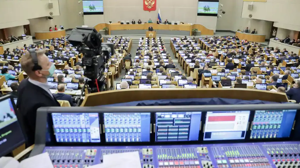 Russian lawmakers have passed legislation that would facilitate the banning of foreign media