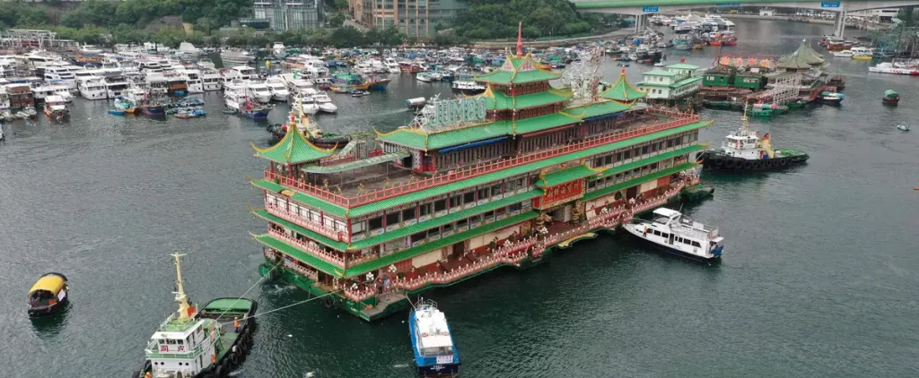 The mystery deepens around a floating restaurant in Hong Kong