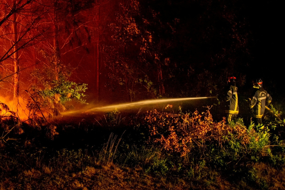Heat Records |  Western Europe is still battling wildfires
