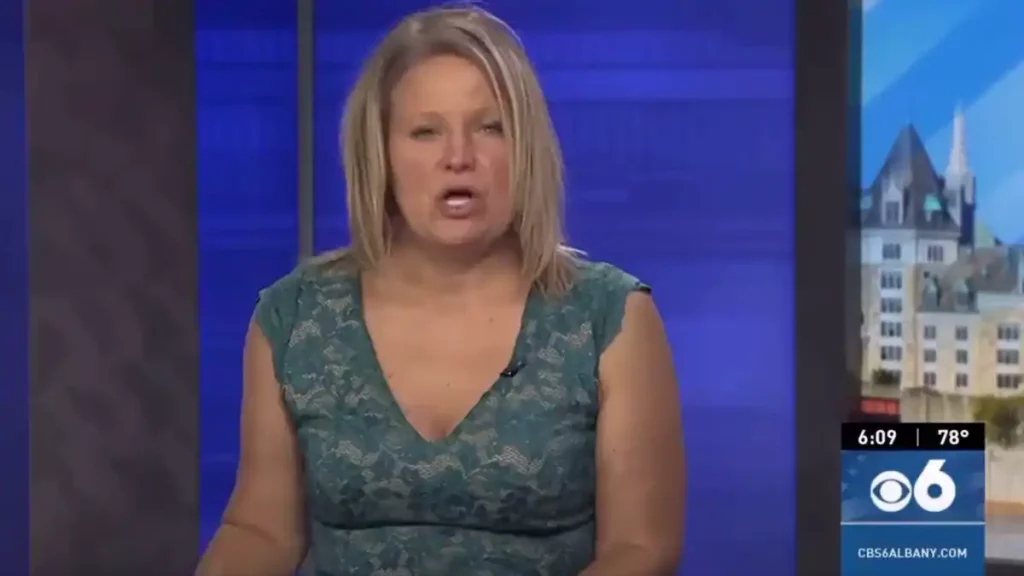 A newsreader is suspended after a disaster newsletter full of discomfort