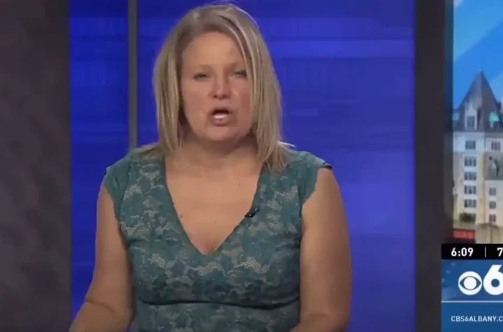 A newsreader is suspended after a disaster newsletter full of discomfort