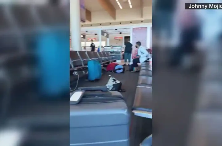 A woman opened fire at a Texas airport