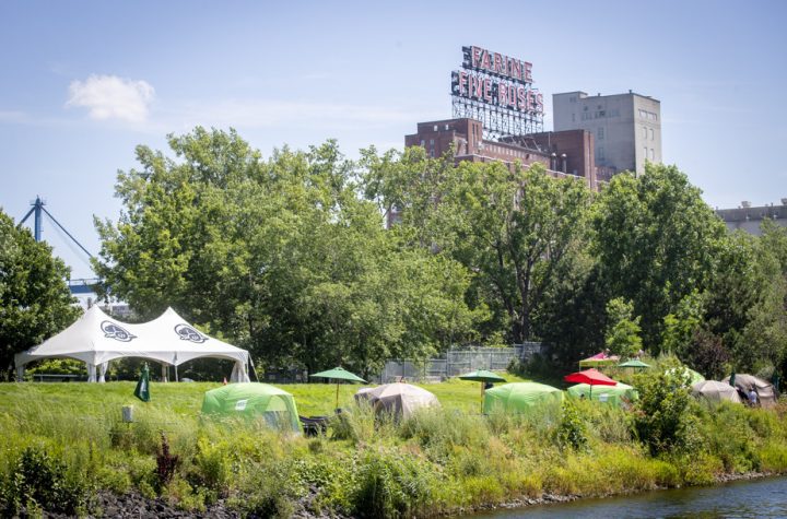 Homelessness Awareness  Parks Canada and the protesters decided to cooperate