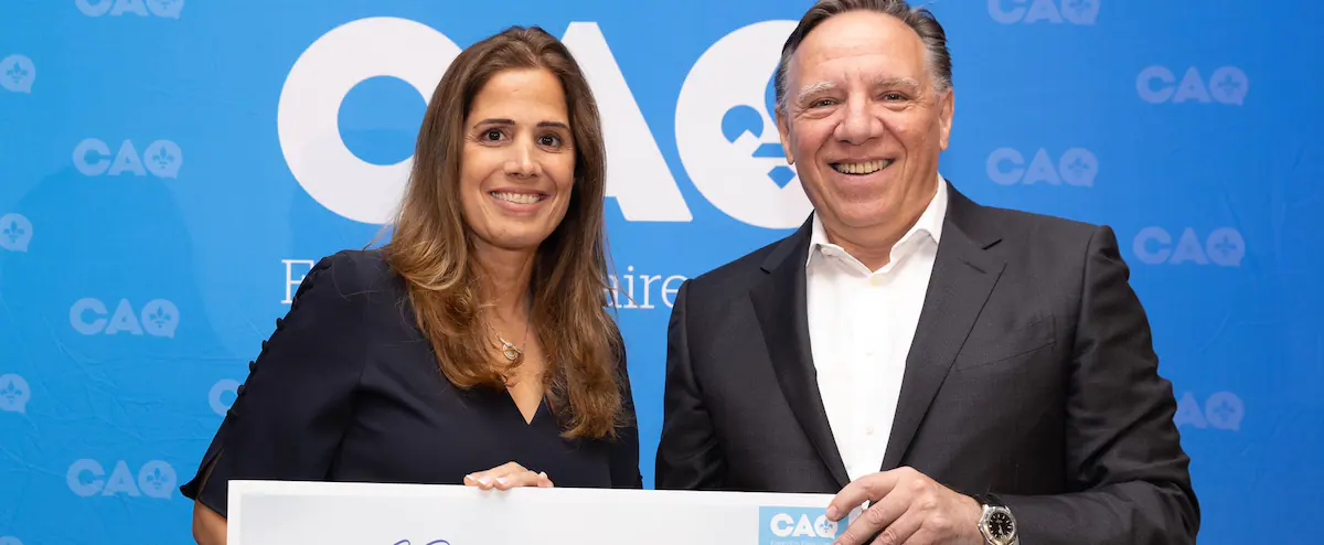 Provincial elections: Former journalist Pascale Dery at the CAQ