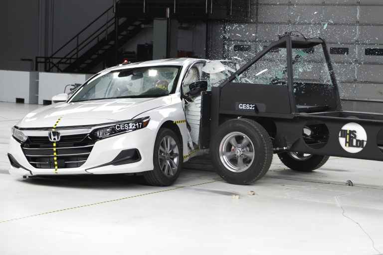 Revised Side Crash Test |  Not many sedans offer good looks