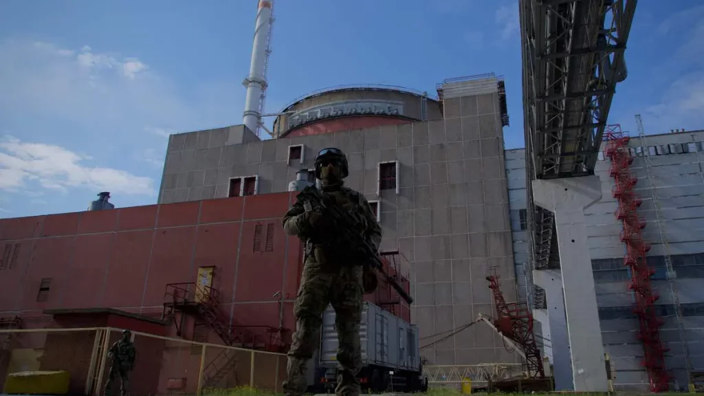 Russia accuses Ukraine of 'nuclear terrorism'.