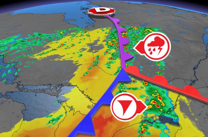 Severe Thunderstorms: Risk of hail, strong winds and potential for tornadoes