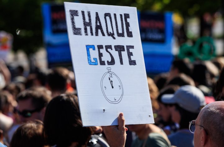 March for Climate |  Legault and Duhaime will not be present