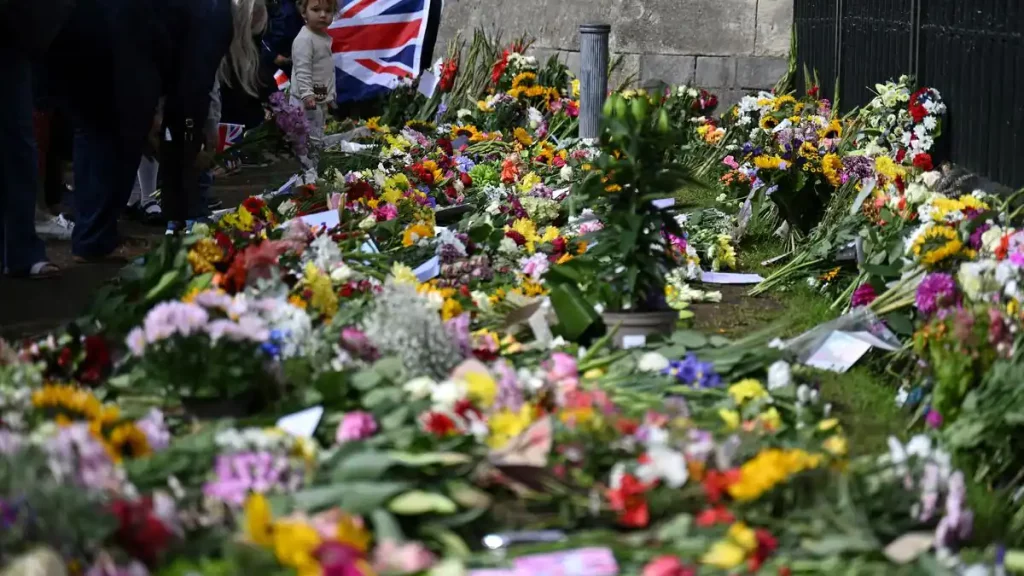 Queue access to see Elizabeth II's suspended coffin