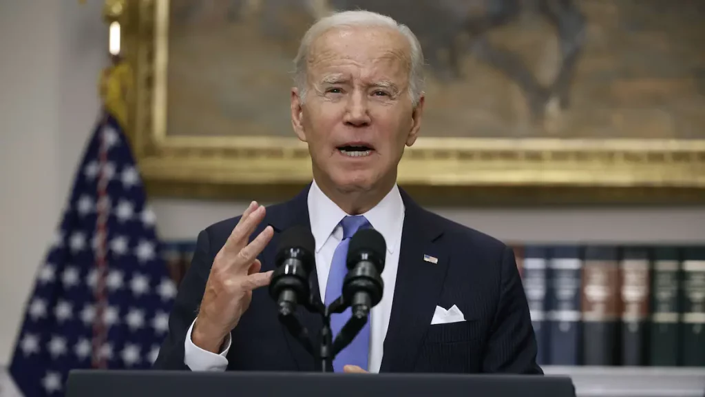 The US and allies are not threatened by Putin, Biden said