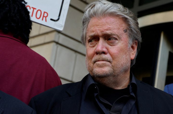 Trump's former adviser  Steve Bannon charged with fraud in New York