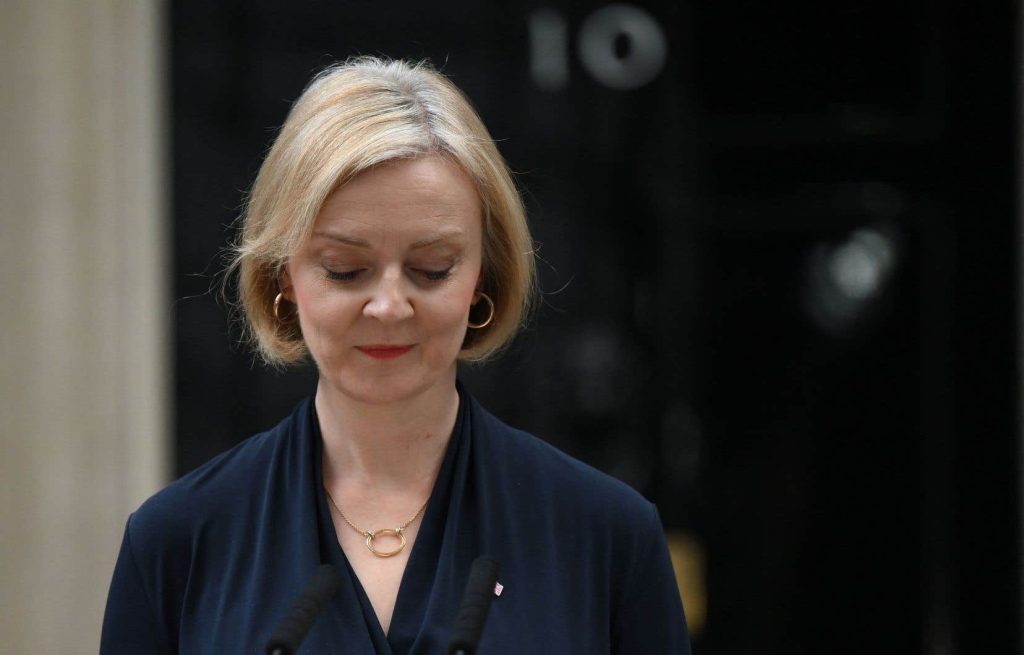 British Prime Minister Liz Truss has thrown in the towel and resigned.  A new race for the leadership of the Conservative Party.