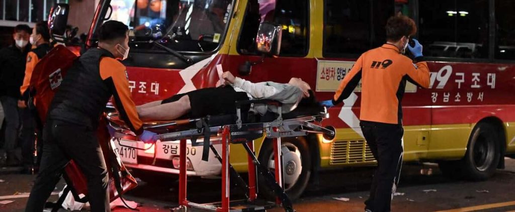 [EN IMAGES] Halloween celebrations: 50 people go into cardiac arrest in Seoul