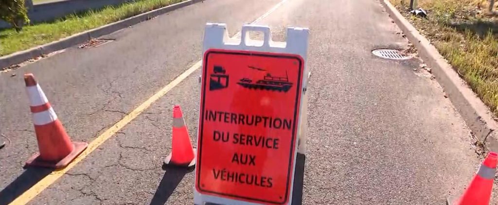 Quebec-Lévis crossing banned for vehicles: "It's not encouraging"