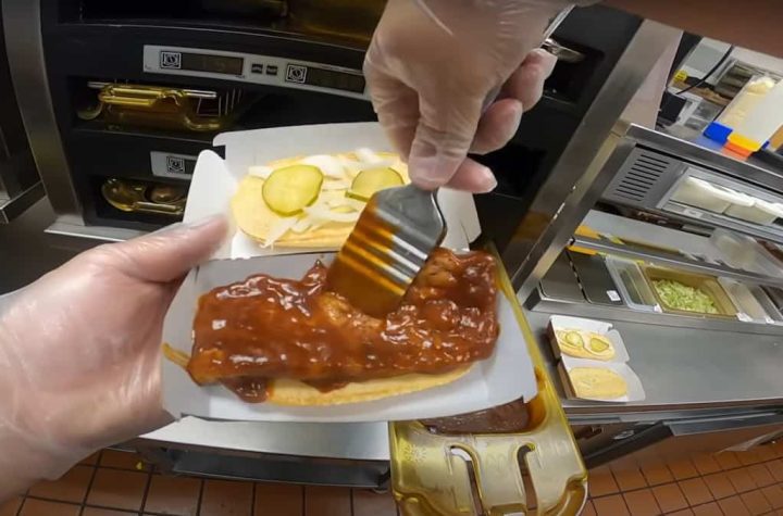 Viral Video: Customers Disgusted With McDonald's McRib Burger
