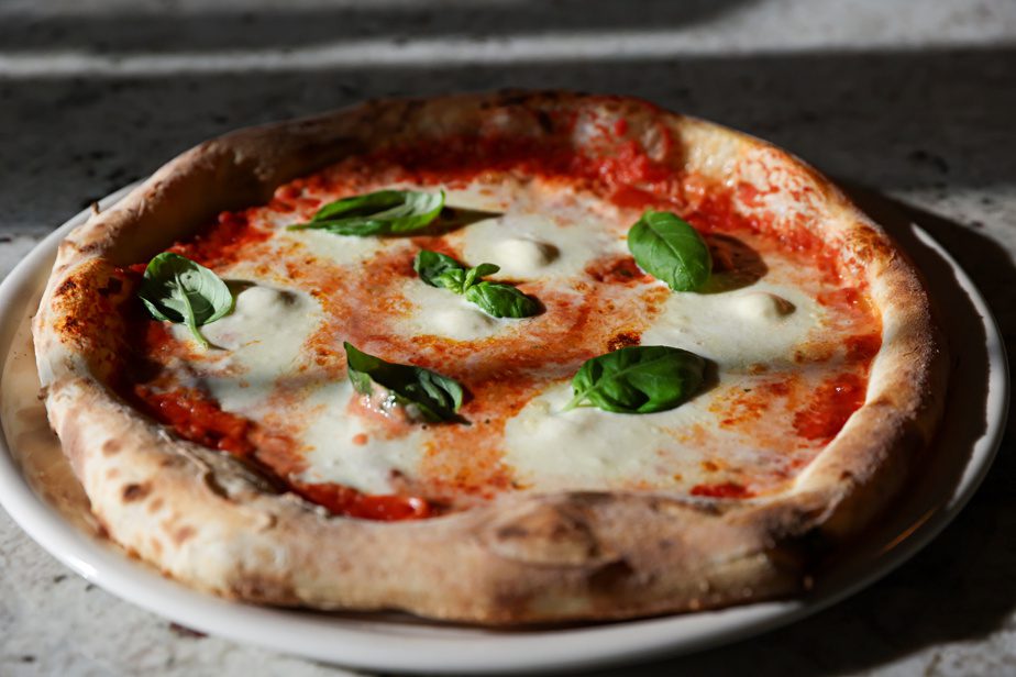 On the menu, the classic margherita is clearly…