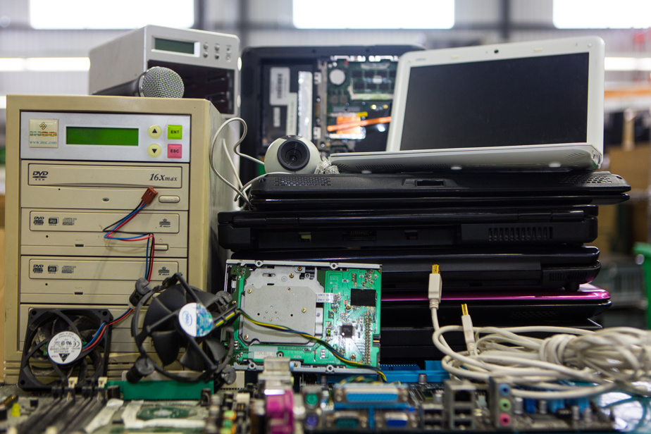 Thetford Mines |  A second life for 200 tonnes of electronic waste